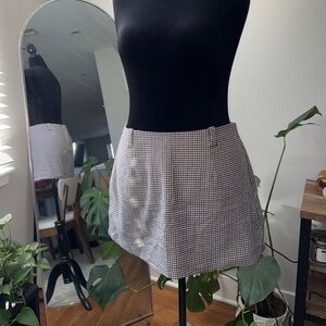 Abercrombie Plaid Mini Skort
